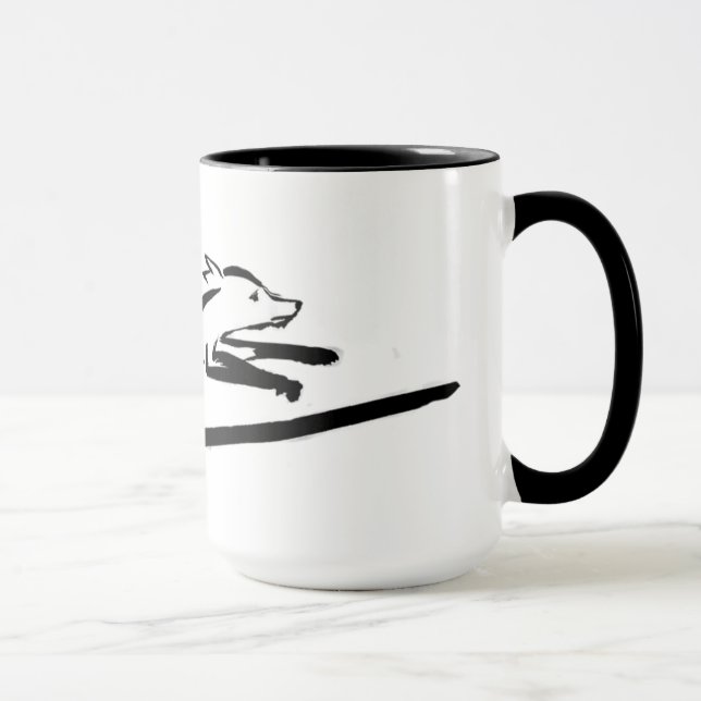 Fox on the Run Mug (Right)