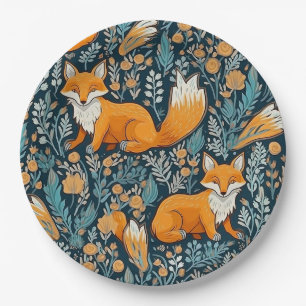 Fox Paper Plates