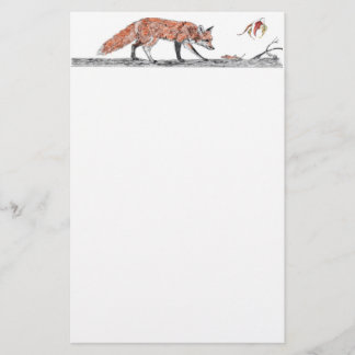 fox pencil stationery