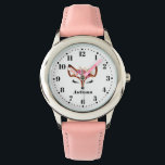 Fox Personalised Custom Kid's Watch<br><div class="desc">This gorgeous fox watch would make a great gift for kids!</div>