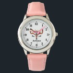 Fox Personalised Custom Kid's Watch<br><div class="desc">This gorgeous fox watch would make a great gift for kids!</div>