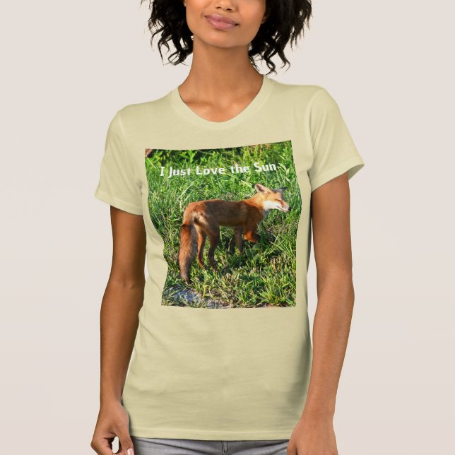 Fox Photo T-Shirt  (Front)