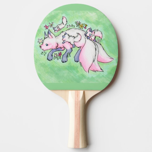 Fox   ping pong ball paddle (Front)