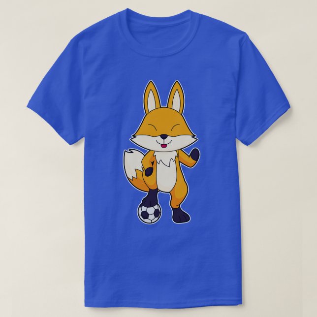 Fox player Soccer T-Shirt (Design Front)