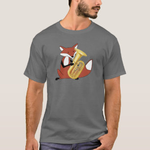 Fox Playing the Tuba T-Shirt