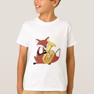 Fox Playing the Tuba T-Shirt
