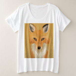 Fox Plus Size T-Shirt