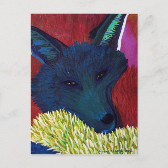Fox postcard (Front)
