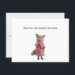 Fox Postcard – Cute Woodland Fox Art Print<br><div class="desc">Send a touch of woodland charm with this cute fox postcard.  it's perfect for greetings,  gifts,  or as a collectable art print.</div>