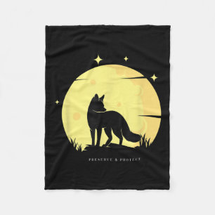 Fox Preserve &amp; Protect Climate Protection Envi Fleece Blanket