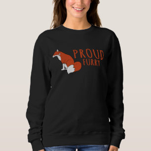 Fox   Proud Furry Fox Sweatshirt