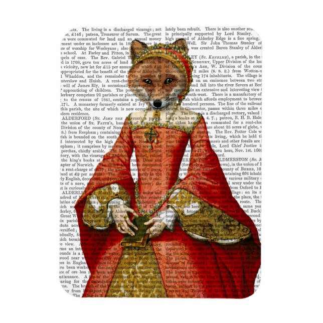 Fox Queen 2 Magnet (Vertical)