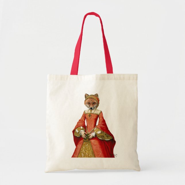 Fox Queen 2 Tote Bag (Front)
