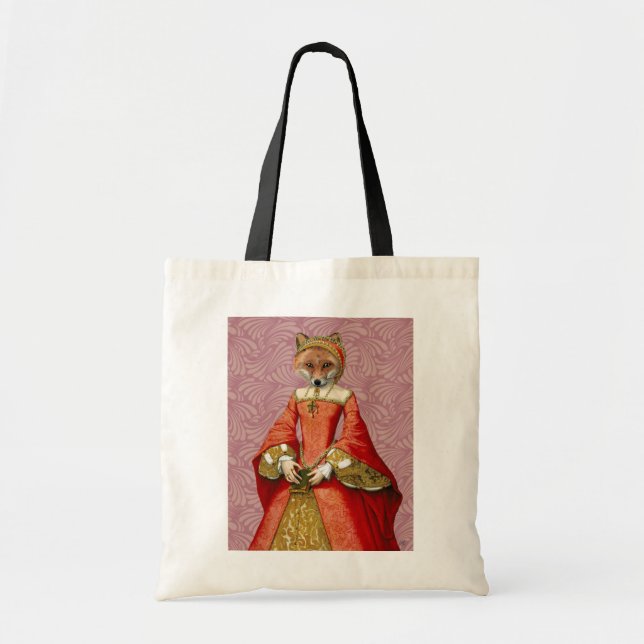 Fox Queen Tote Bag (Front)