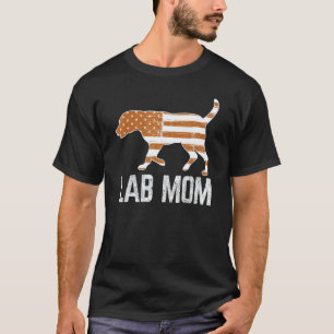 Fox Red Lab Mum Labrador Retriever Vintage Retro F T-Shirt
