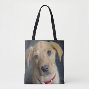 Fox Red Labrador Puppy Tote Bag