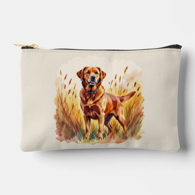 Fox Red Labrador Retriever Dog Accessory Pouch (Front)