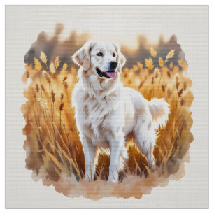 Fox Red Labrador Retriever Dog Fabric
