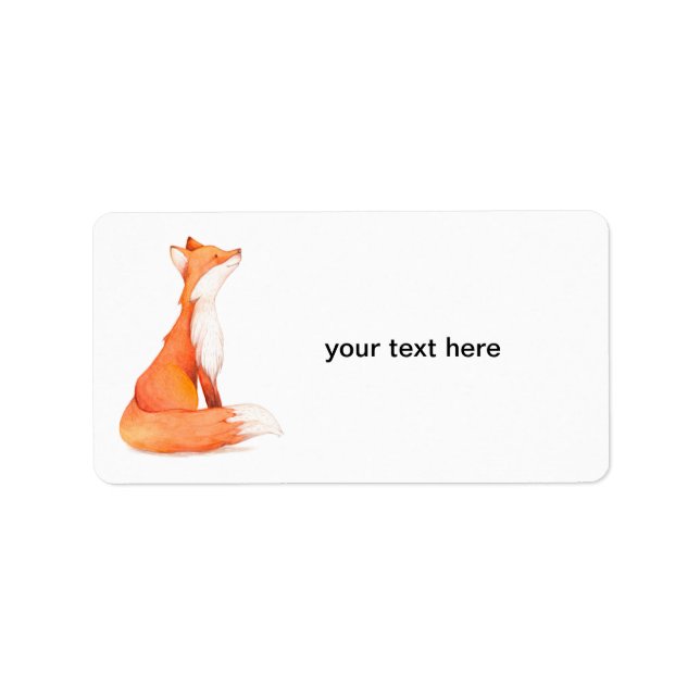 Fox Return Address Label (Front)