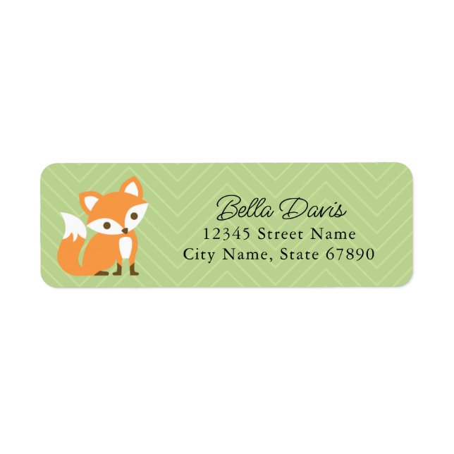 Fox Return Address Labels (Front)