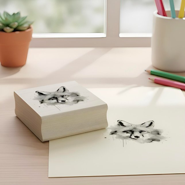 Fox Rubber Stamp (Creator Uploaded)