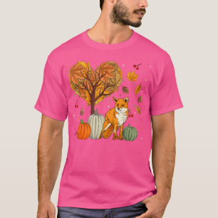 Fox s For Women Men Animal Autumn Fall Season T-Shirt