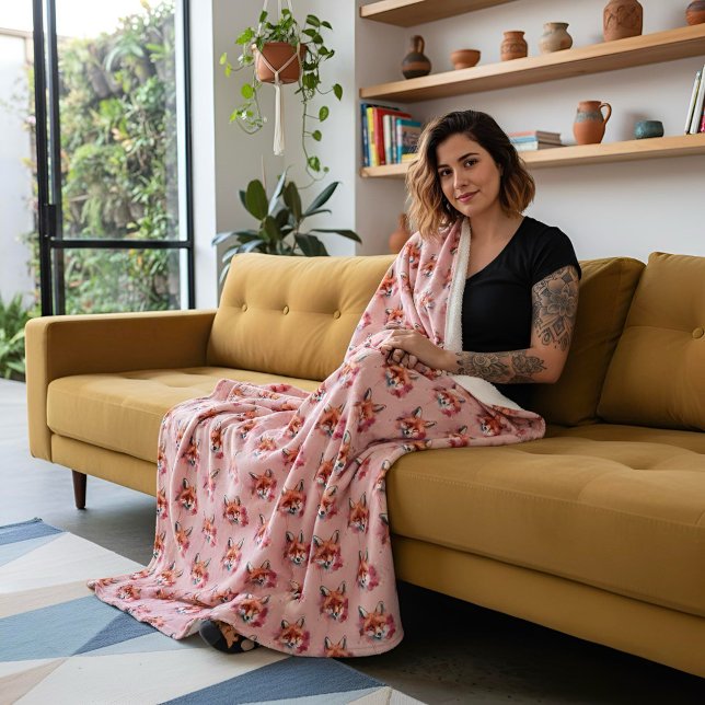 Fox Sherpa Blanket (Creator Uploaded)