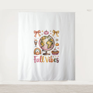 Fox Shirt Country Pumpkin Tapestry