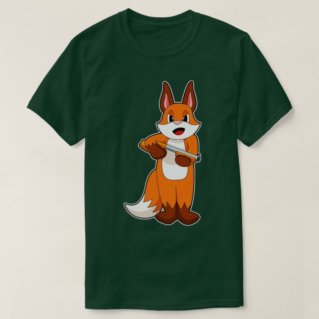 Fox Shotgun T-Shirt (Design Front)
