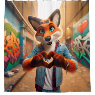 Fox Shower Curtain
