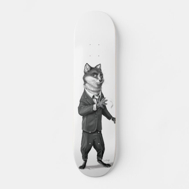 Fox Skateboard (Standing) (Front)