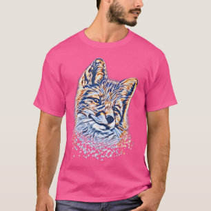 Fox Sly Animal Colourful Forest Animals Foxes T-Shirt