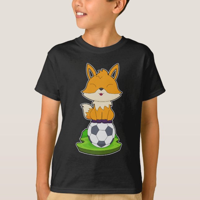 Fox Soccer player Soccer T-Shirt (Front)