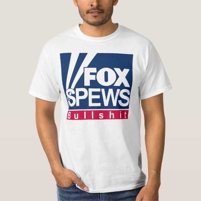 Fox Spews T-Shirt (Front)