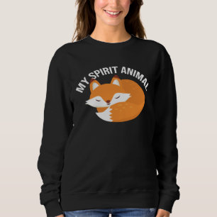 Fox Spirit Animal Fox Wild Animal Sweatshirt