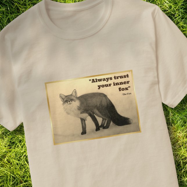 Fox Spirit Animal Original Art T-Shirt (Creator Uploaded)