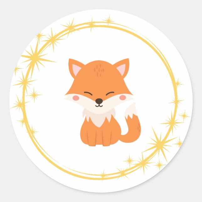 Fox Sticker (Front)