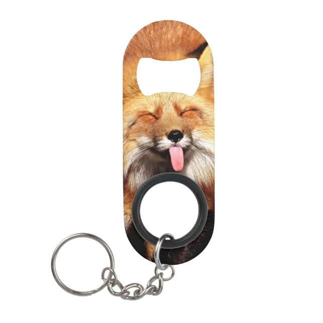 Fox Sticking It's Tongue Out (Front)