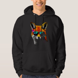 Fox Sunglasses Animal Fox 1 Hoodie