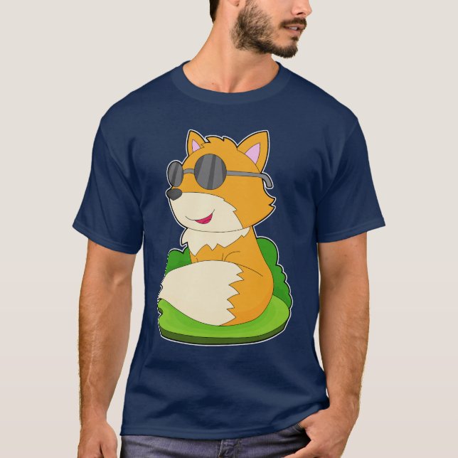 Fox Sunglasses T-Shirt (Front)