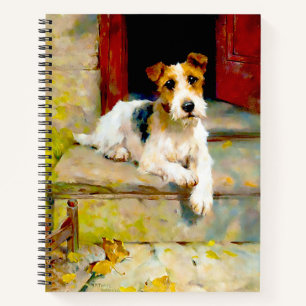 Fox Terrier by Arthur Wardle Notebook