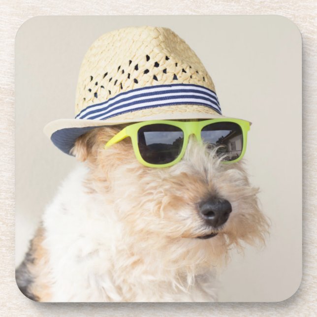 Fox Terrier Coaster (Front)