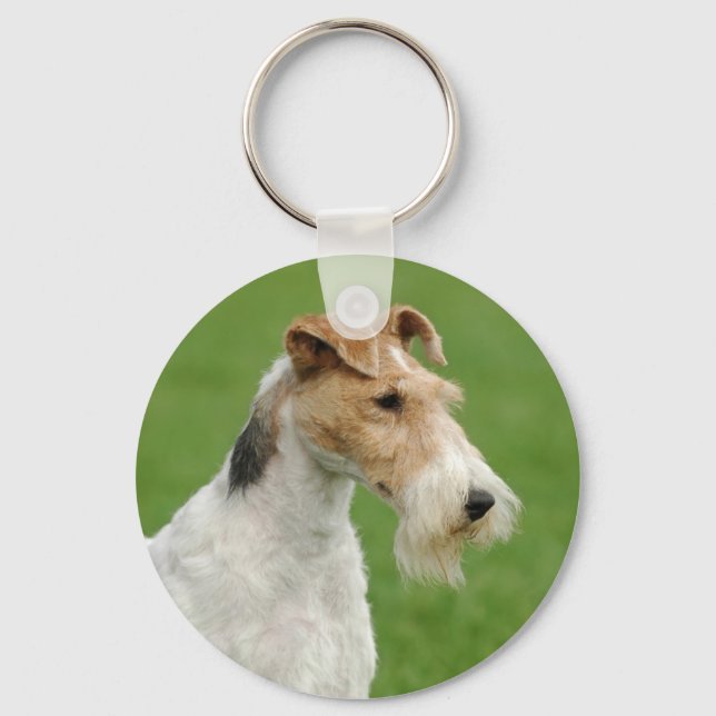 Fox Terrier Key Ring (Front)