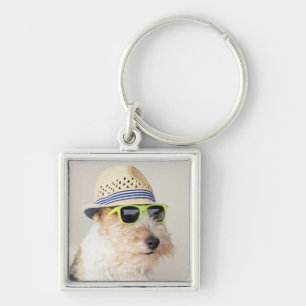 Fox Terrier Key Ring