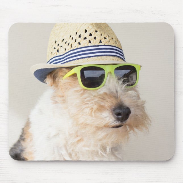 Fox Terrier Mouse Pad (Front)
