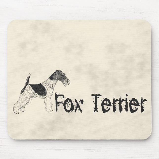 Fox Terrier Mouse Pad (Front)