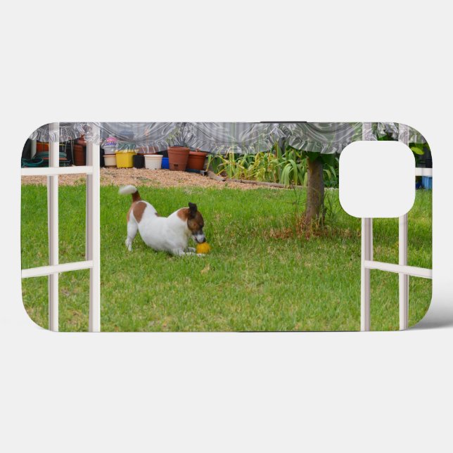 Fox Terrier Play Ball,  Case-Mate iPhone Case (Back (Horizontal))
