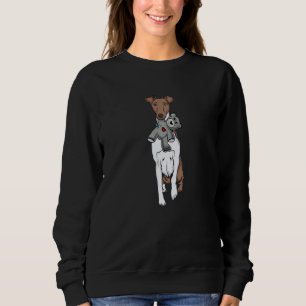 Fox Terrier Smooth Hair Cuddly Toy Fox Terrier Pre Sweatshirt
