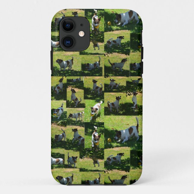 Fox Terrier, The Hard Day, Case-Mate iPhone Case (Back)