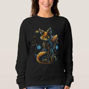 Fox Themed Zoo Keeper Gaming Girl Who Loves Fox An Sweatshirt